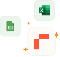 How Rows compares to Sheets and Excel